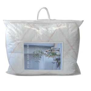 PE Bag with Zipper for Blanket Comforter Portable Quilt Storage Bag with Custom Print Bedding Packaging Bag