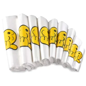 PE Custom Eco-Friendly Recyclable T-Shirt Poly Bags Supermarket Plastic Shopping Hand Vest Bags