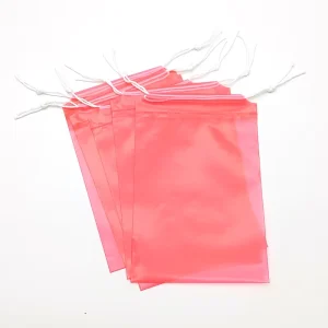PE Drawstring Plastic Bags Customizable Size Logo Gravure Printed Portable Dustproof Packaging Bags for Hardware Mobile Phone
