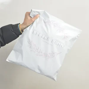 PE Poly Courier Plastic Bag for T Shirt Dress Envelope Express Mailer Bags Custom Logo Clothes Packaging Bags for Shipping