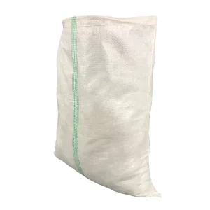 PP Woven Bags 50kg Heat Seal Waterproof Moisture Proof for Fertilizer Rice Corn Flour Wheat