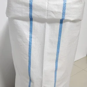 PP Woven Heat Seal Food Grade Packaging Bag with Custom Logo for Rice and Flour Recyclable