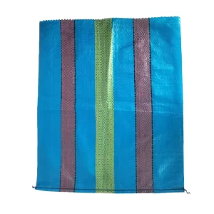 PP Woven Packaging Bag 10kg 20kg 25kg Colorful Plastic Rice Flour Feed Fertilizer PP Woven Bag