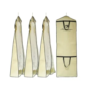 PVC Transparent Wedding Dress Bridal Gown Garment Bags