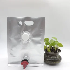 Packaging Milk 5L Laminated Liquid Water Bag in Box Aseptic Gravure Printed Stand up Pouch for Fruit Juice