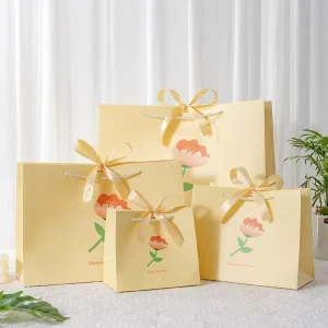 Personalized Bag with Logo Customized Shopping Bags for Supermarkets and Customized Product Packaging Bags