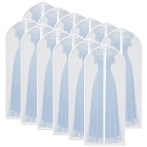 Personalized Custom Size Travel Dust Storage Cover Dress Clothes Mens Suit Reusable Garment Bag