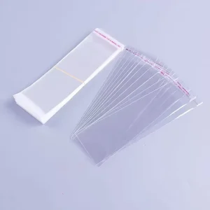 Plastic Clear Shirt Clothes Packing Poly Self Adhesive Bag for Apparel Clothing Factory