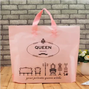 Plastic Handbags Men’s and Women’s Clothing Packaging Bags and Gift Bags with Printed logo Patterns