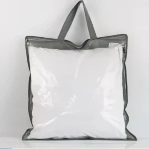 Plastic Packing Pillow Bag Zipper Lock OEM PE Bedding Bag