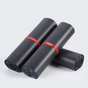 Poly 32*45cm Thickened Black Eco Friendly Durable Self sealing Waterproof Anti peep Apparel Logistics Express Packaging