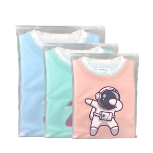 Poly Bag Luxury Clothing Bags Custom Logo Poly Zip Lock CPE Material for Clothes and Zipper Bags Poly Packing