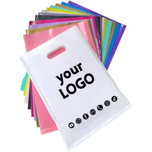 Poly Seal Hand Bag Customizable Clothing Brand Logo Bag Clothing Shopping Packaging Bag