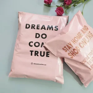 Polythene Logo Custom Printed Padded Bubble Envelopes Eco Friendly Poly Mailer Mailing Bags Packaging