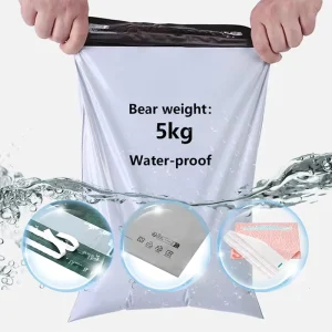 Polythene Printed Thick Recycled Mailing Shipping Bag Clothing Packaging Custom Poly Mailer Bags for Mailing Packaging