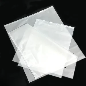 Printed Logo Custom Clothing Bag Manufacturer Packaging Clothes Zipper Frosted Plastic Polybags for Clothing
