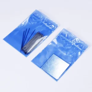 Professional Manufacture Pe Vci Gas Phase Blue Transparent Rust Prevention Bag Custom Size Metal Packaging Bag