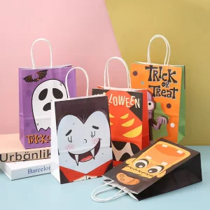 Professional Manufacturer Custom Printed Paper Bag with Fast Lead Time High Strength Biodegradable Paper Packaging Bag for Sale