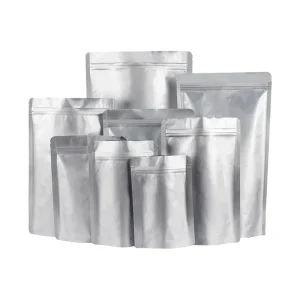 Promotion 100x150mm Matte Zip Lock Stand Pouch BOPP Mylar PE Custom Clear Reusable Frosted Resealable Moisture Proof Bag for