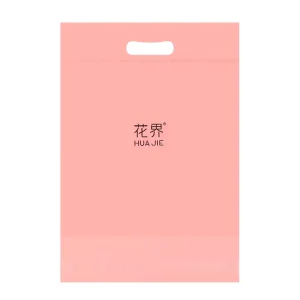 Protective Pink Handle Postal Shipping Mailer Bag PE Material Heavy Duty Envelope Express Postal Bag for Apparel