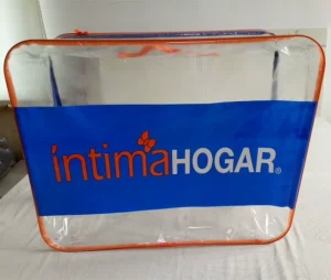 Pvc Blanket Zipper Bag Quilt Packaging Bag with Rope Handle