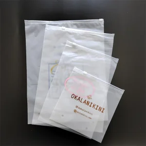 Quality Reusable Ziplock Plastic Bag for Dress Sock Packaging Free Duty From China