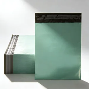RUIQI Industrial Grade Green Express Bags Multi Size Waterproof Self Seal Dustproof Envelopes