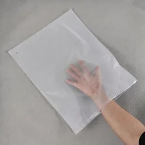 Read to Ship CPE Frosted Semi Transparent Clothing Ziplock Bag 0.12mm Self Seal Plastic Garment Zipper Bag Apparel Packaging Bag