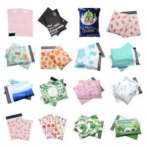 Ready to Ship Polymailer Custom Logo Print Poly Mailer Shipping Courier Packaging Mailing Bags for Clothing