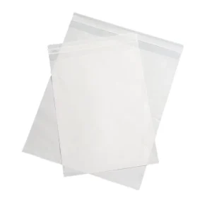 Recyclable Eco friendly Waterproof Glassine Paper Self Adhesive Custom Printed Bag for Product Packaging with Custom Design
