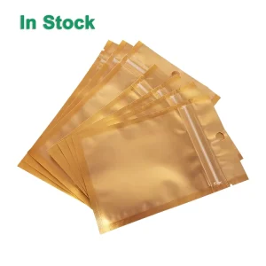 Recyclable Waterproof PE Aluminium Foil Zipper Packaging Bags For Food Pet Food Sushi Chewing With Hanging Hole