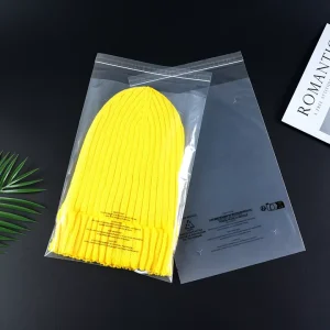 Recycled Poly Transparent Self Adhesive Packaging Anything Clothing GRS Biodegradable Plastic Bags
