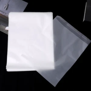 Resealable Frosted Transparent Waterproof Self Adhesive Recyclable Clothes Packaging Multi Purpose CPE Plastic Bedding Umbrella