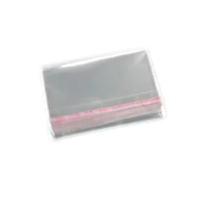 Resealable Transparent Custom Polybag Packaging clear Plastic Poly OPP Bags for Clothing Garment