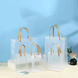 Reusable Logo Printing Eco Friendly PE PP PVC Shopping Shipping Plastic Bags for Clothes Dresses Market and Store Use