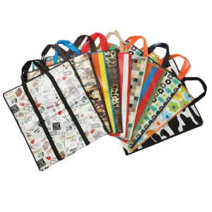 Reusable Polypropylene Packaging Bag Laminated Reusable Shopping Tote Bag Eco Non Woven Bag With Custom Logo