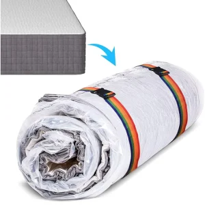 Reusable Ziplock Foam Mattress Vacuum Compression Storage Bags Packaging with Pump for Moving