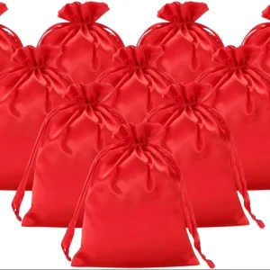 Satin Drawstring Bag Packaging Bag