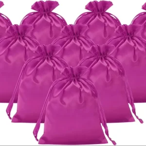 Satin Drawstring Bag Packaging Bag