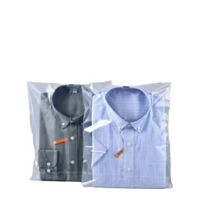 Self Adhesive Clear Plastic PE Bags Poly Bags with Gravure Printing for Clothes Dresses Apparel