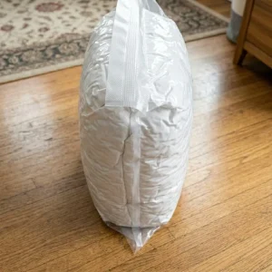 Space Saving Vacuum Bag for Comforter Heavy Duty Reusable with Heat Seal