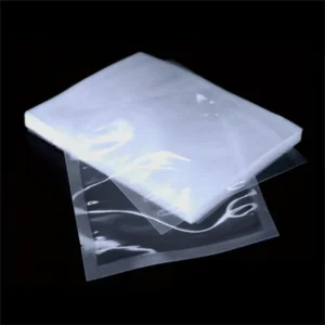 Stock Packaging Moisture Proof Food Bags Heat Seal Front Window Vacuum Sealed Bag for Candy Milk Pet Food Jelly Sushi Gravure