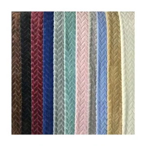 Super Soft Double Side Jacquard Flannel Baby Fleece Blanket Eco Friendly Warp Knitted Fabrics for Girls