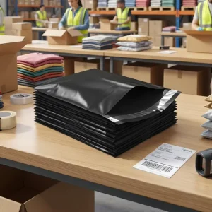 Tear Resistant Poly Mailers for Clothing Custom Packaging Bags for Apparel Waterproof Eco friendly Design for Shipping Bags