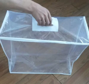Texpack OEM PVC Zipper Bag for Pillow Blanket Bedsheet