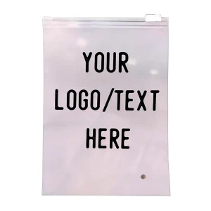 Thick PE Zipper Bags Food Safe Airtight Seal Heavy Duty Puncture Resistant for Storage and Custom Print