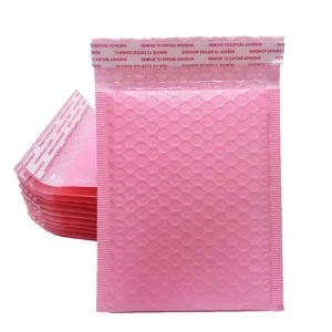 Thickened Fashion Lady Dress Envelope Shockproof Bubble Mailer Bag with Pearl Film Eco Friendly Custom Packaging