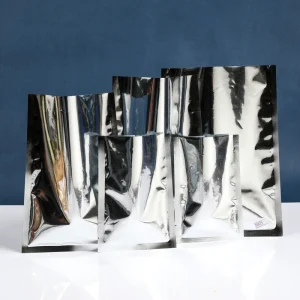 Three-Sided Sealed Laminated Vacuum Packaging Bag for Food-Grade Foil Heat-Sealable Vacuum Seal Bags Duck Meat Packaging