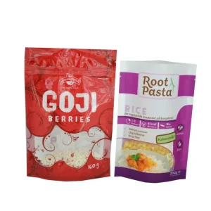 Tomato Seeds Foil Laminated Mylar Ziplock Bags for Chia Seed Powder