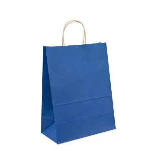 Tote Bag Custom Printed Kraft Paper Bags Gift Shopping Packaging Bags With Logos